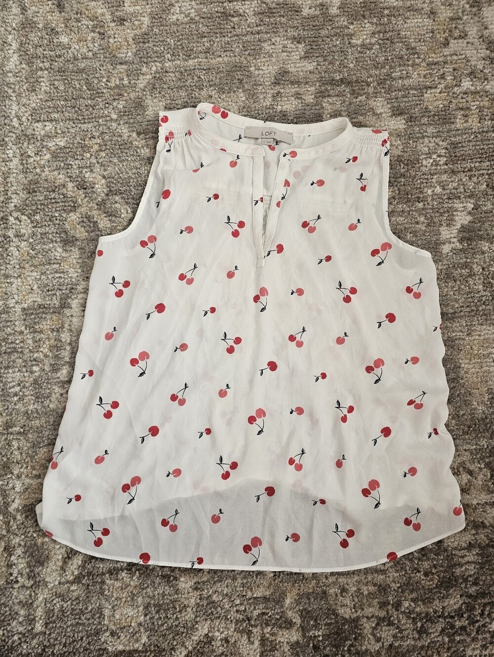 Loft Cherry Blouse
